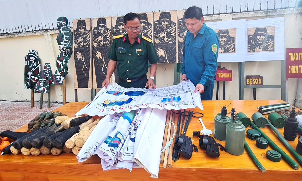 Lực lượng vũ trang TP Bảo Lộc sẵn sàng cho công tác huấn luyện