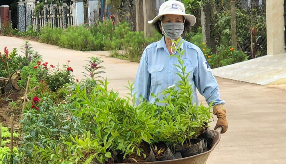 Nữ đảng viên hết lòng với công tác Hội
