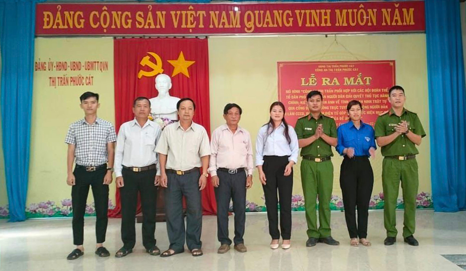 Cát Tiên: Ra mắt mô hình điểm phối hợp thực hiện Đề án 06
