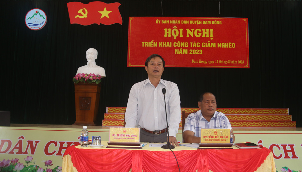 Đam Rông triển khai công tác giảm nghèo năm 2023