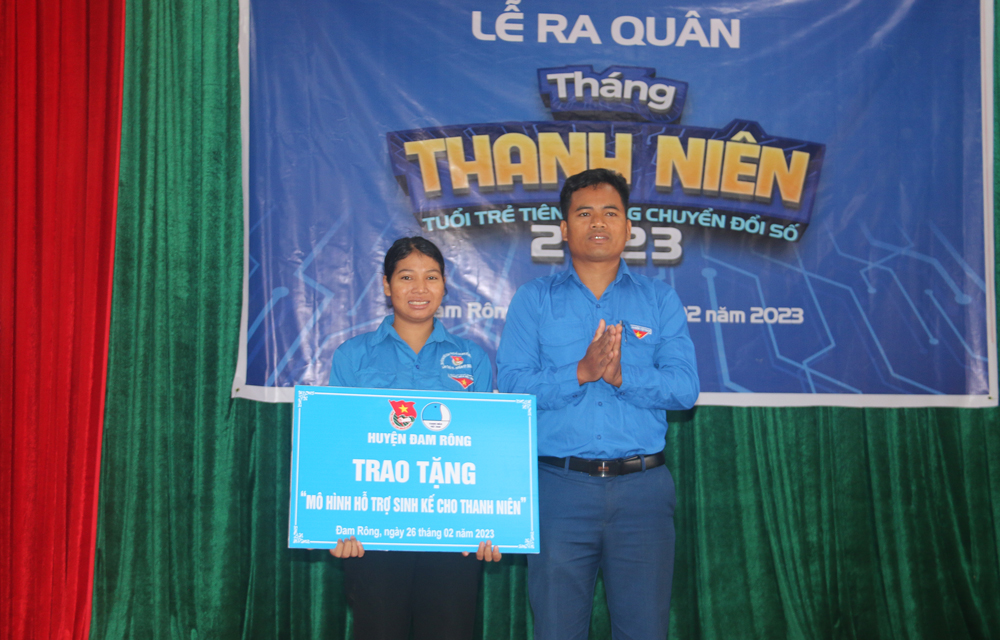 Đam Rông: Ra quân Tháng Thanh niên