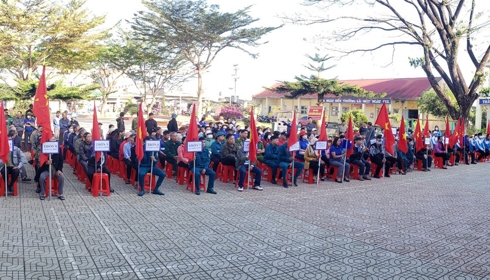 Di Linh: Phát động triển khai Đề án xây dựng huyện nông thôn mới