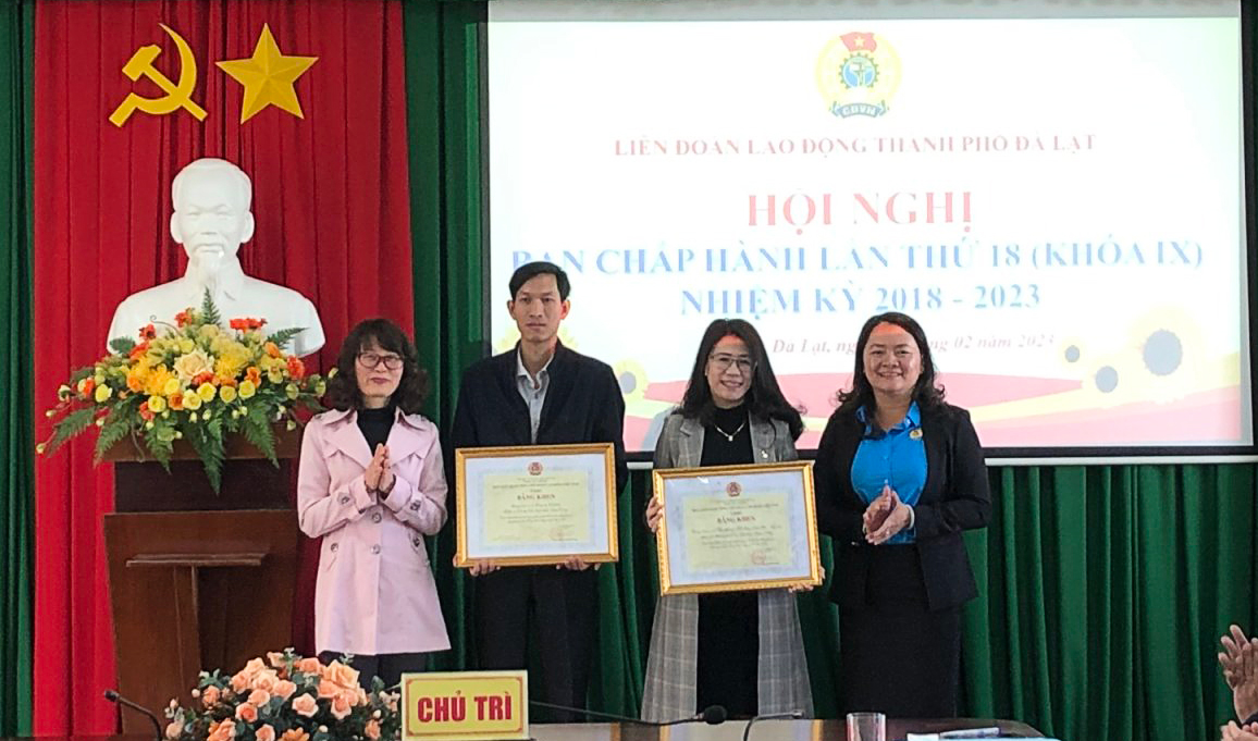 LĐLĐ TP Đà Lạt tập trung phát triển đoàn viên, thành lập CĐCS