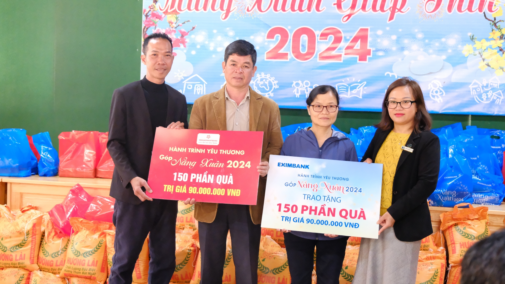 Nhiều phần quà ý nghĩa cho người yếu thế trong hành trình Góp nắng xuân 2024