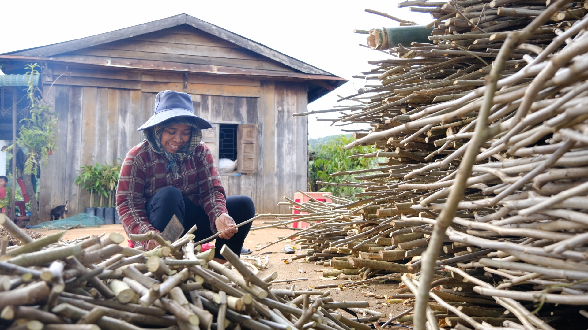 Di Linh: Hỗ trợ gạo cho 75 hộ khó khăn dịp Tết Nguyên đán