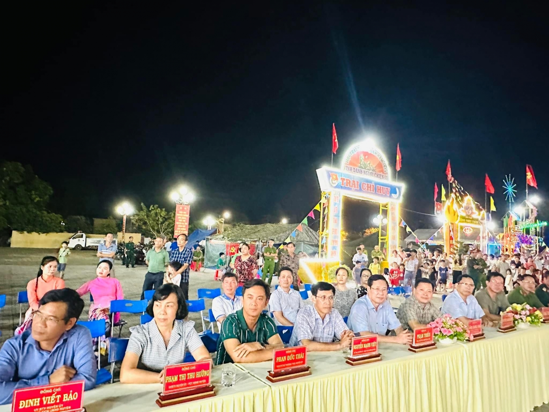 Đạ Tẻh: Sôi nổi Hội trại tòng quân năm 2024