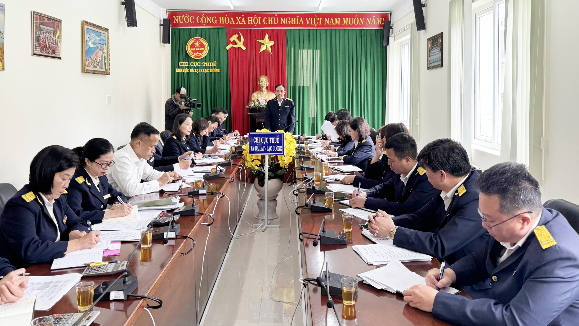 Chi cục Thuế Đà Lạt - Lạc Dương tập trung thu ngân sách ngay từ đầu năm