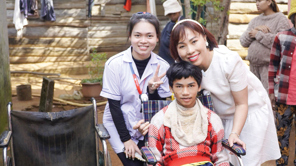 Lan tỏa tình yêu thương đến nhiều người
