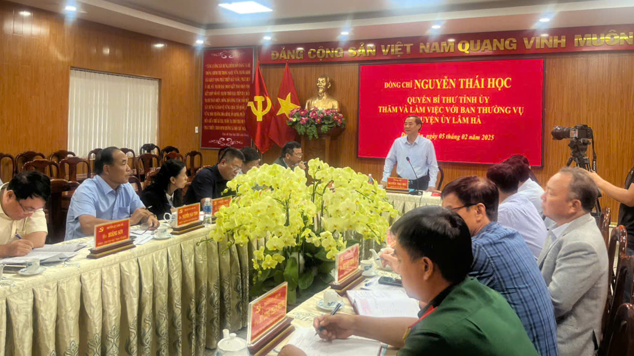 Lâm Hà phải khai thác tốt tiềm năng, lợi thế để tăng tốc, bứt phá trong năm 2025