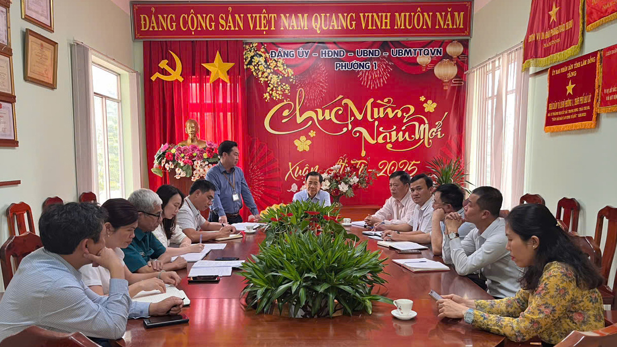 Quyền Bí thư Tỉnh ủy dự họp Đảng ủy Phường 1, Bảo Lộc