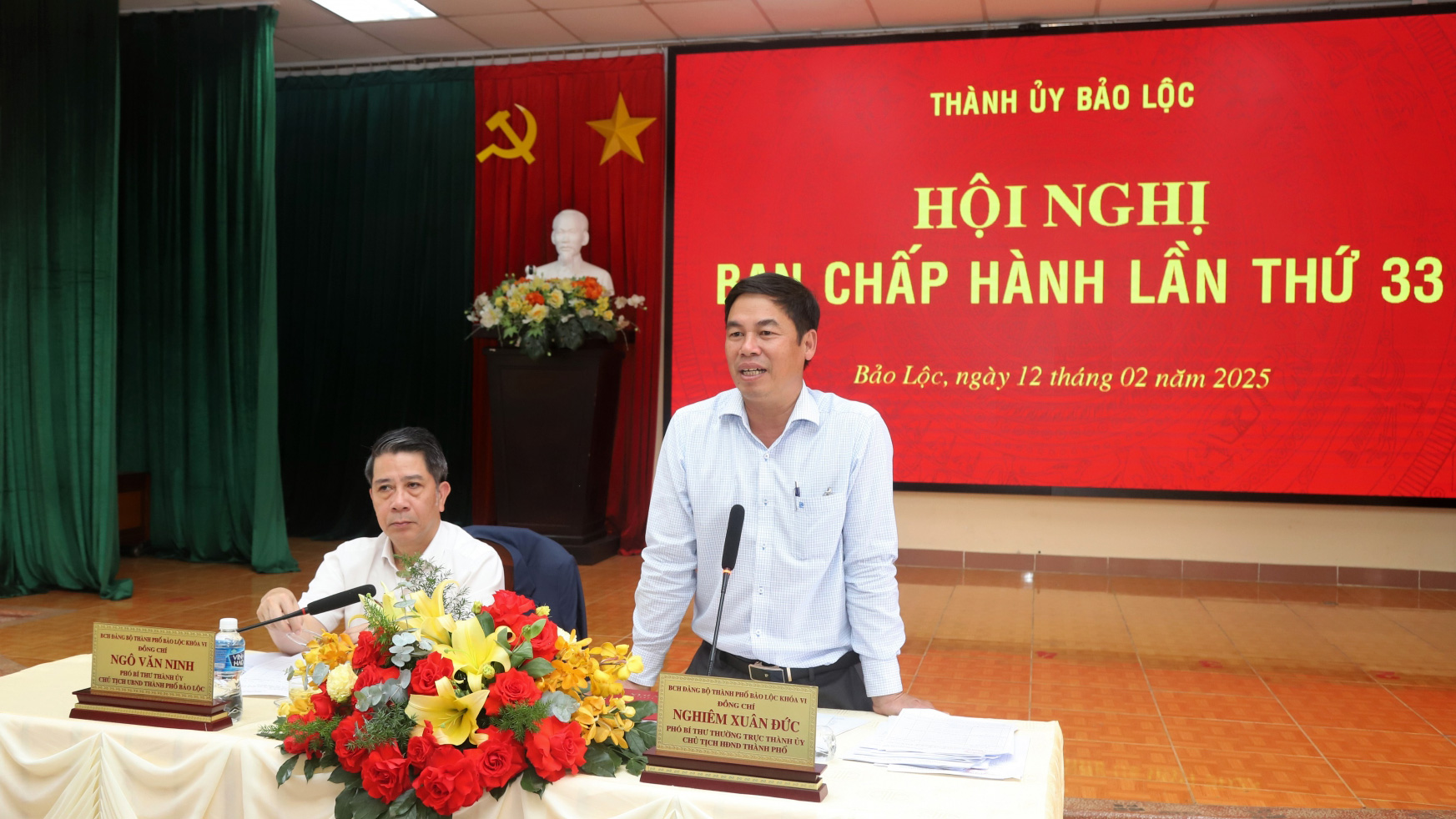 Sau sắp xếp, sáp nhập, UBND TP Bảo Lộc còn 10 cơ quan chuyên môn trực thuộc