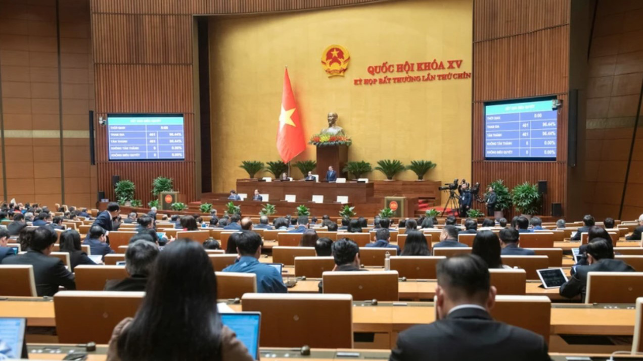 Quốc hội họp về công tác nhân sự, cơ cấu số lượng thành viên Chính phủ