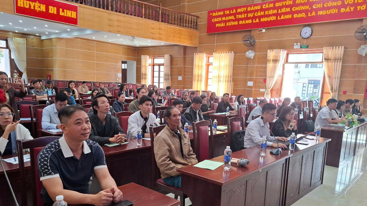 Di Linh: Tập huấn kiến thức, kỹ năng phát triển du lịch cộng đồng