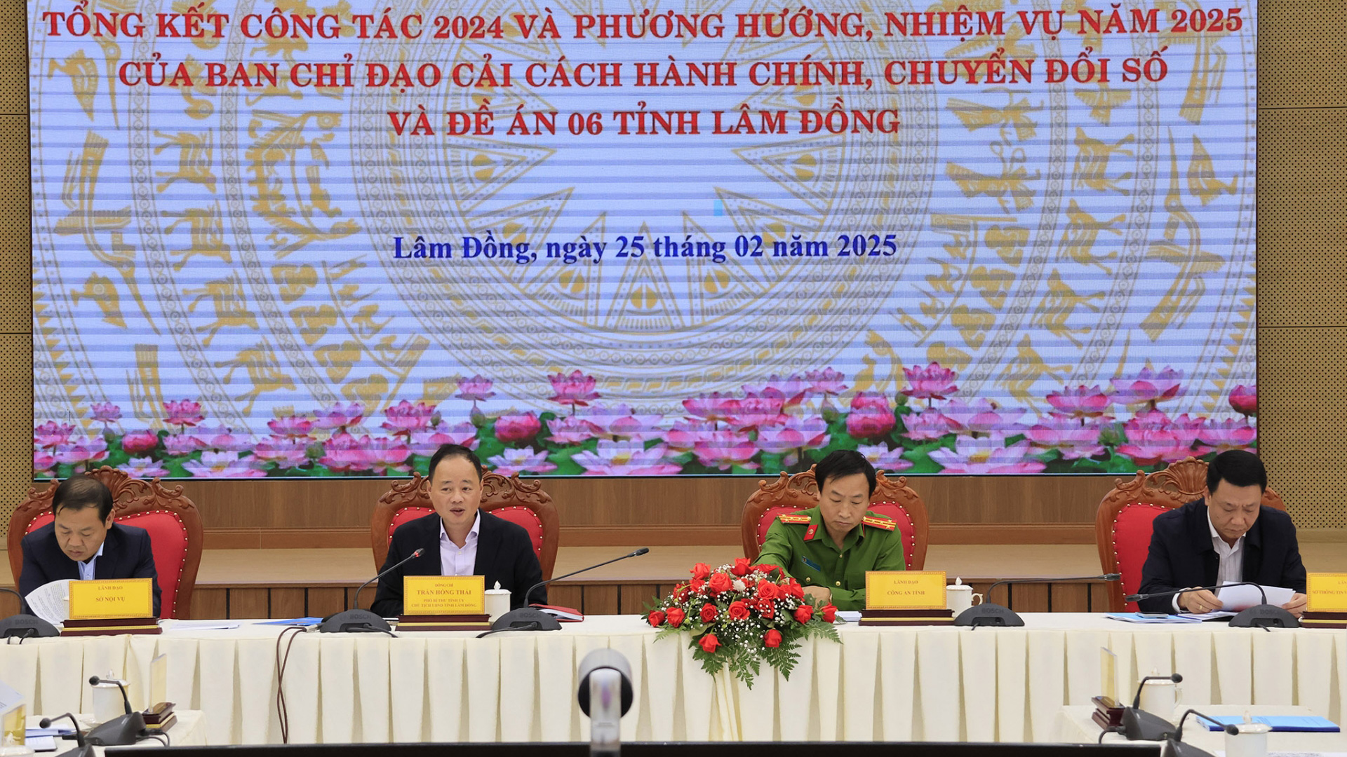 Ban Chỉ đạo Cải cách hành chính, Chuyển đổi số và Đề án 06 tỉnh triển khai nhiệm vụ năm 2025