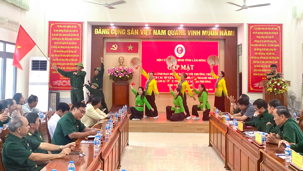 Hội Cựu chiến binh các huyện, thành phía Nam gặp mặt đầu xuân