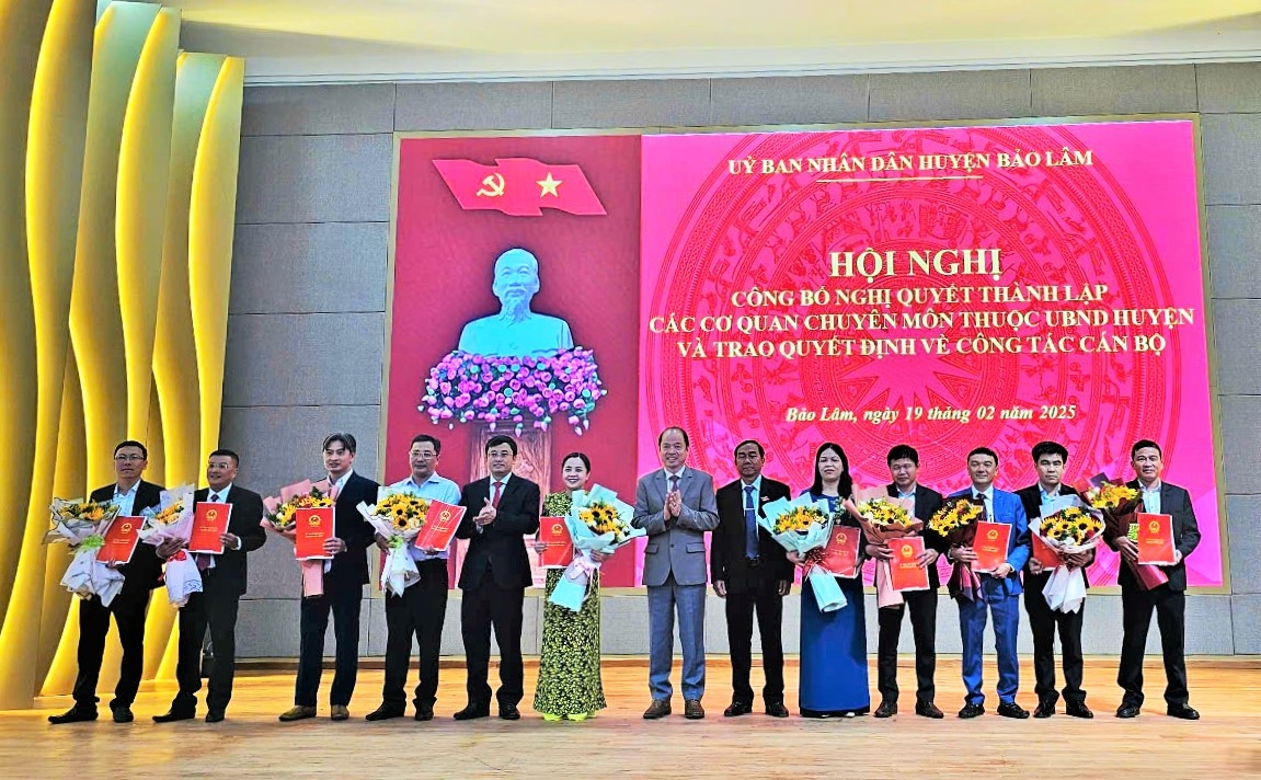 Thành lập và đổi tên các Chi bộ cơ sở trực thuộc Huyện ủy Bảo Lâm