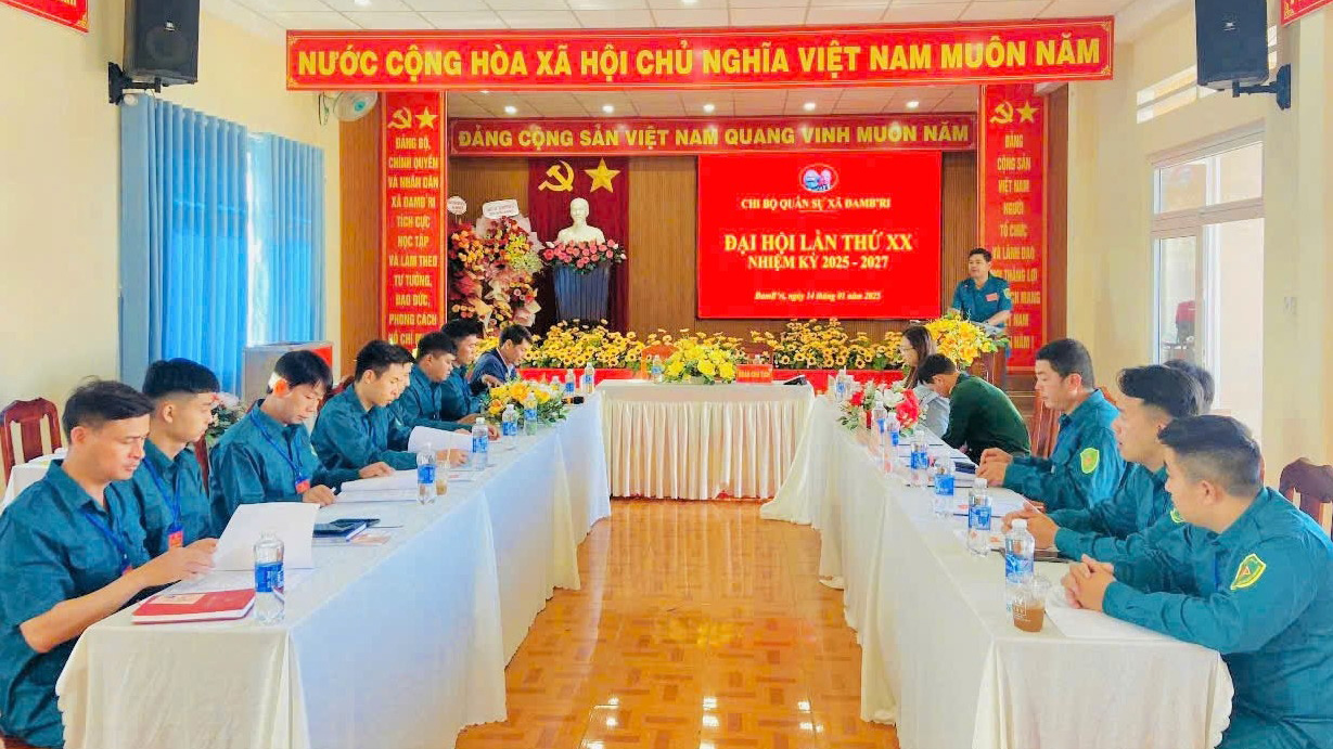 Bảo Lộc: 283/289 chi bộ trực thuộc Đảng ủy cơ sở hoàn thành công tác Đại hội nhiệm kỳ 2025 - 2027