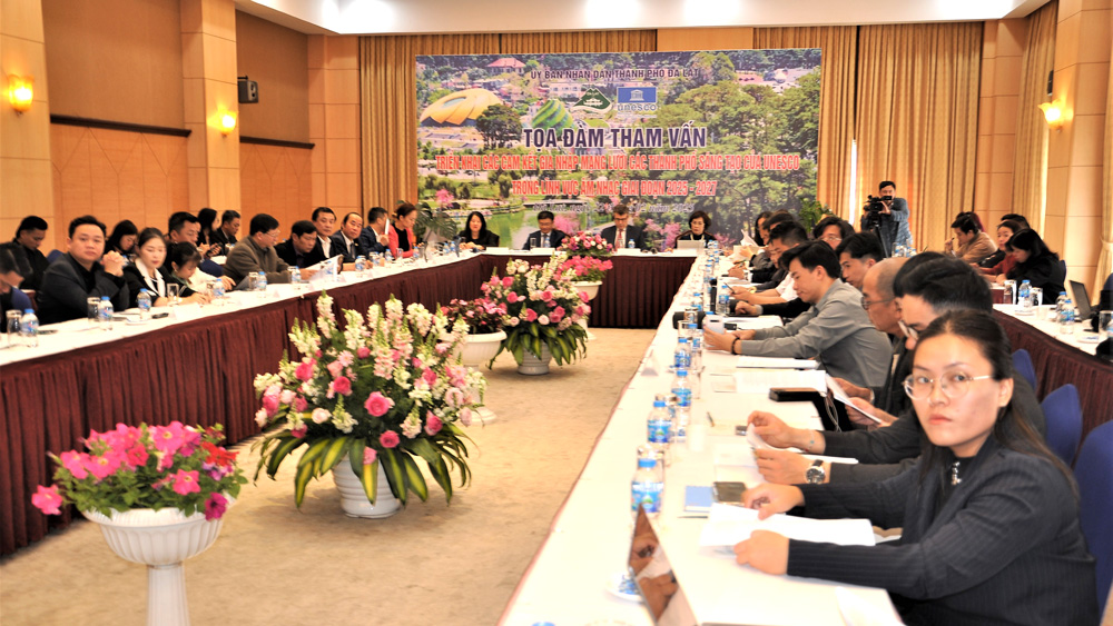 Đà Lạt: Toạ đàm Tham vấn triển khai các cam kết gia nhập mạng lưới các thành phố sáng tạo âm nhạc của UNESCO