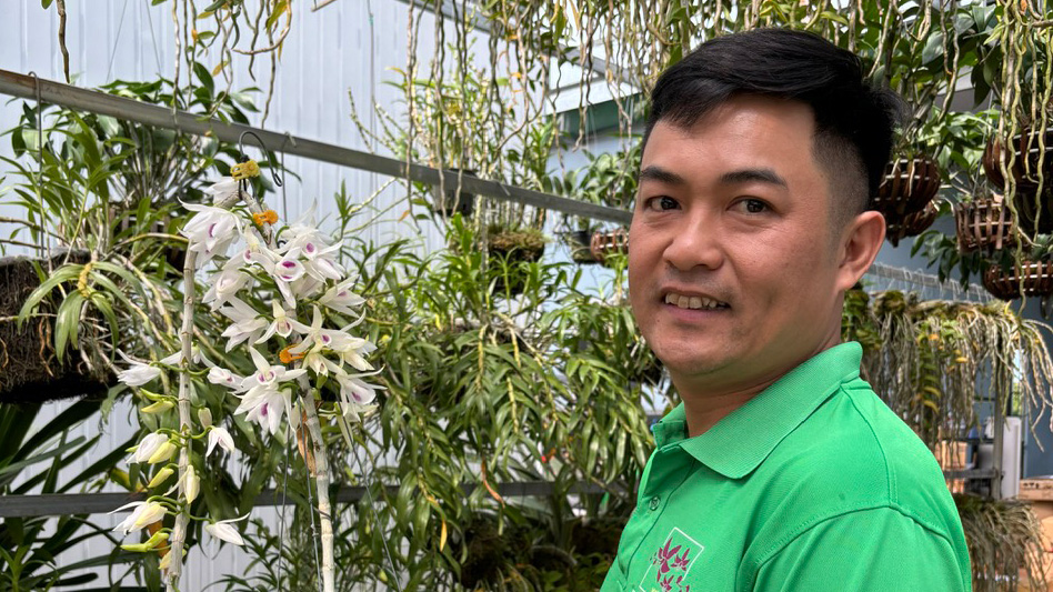 Góp phần xây dựng thương hiệu hoa lan xứ B'Lao