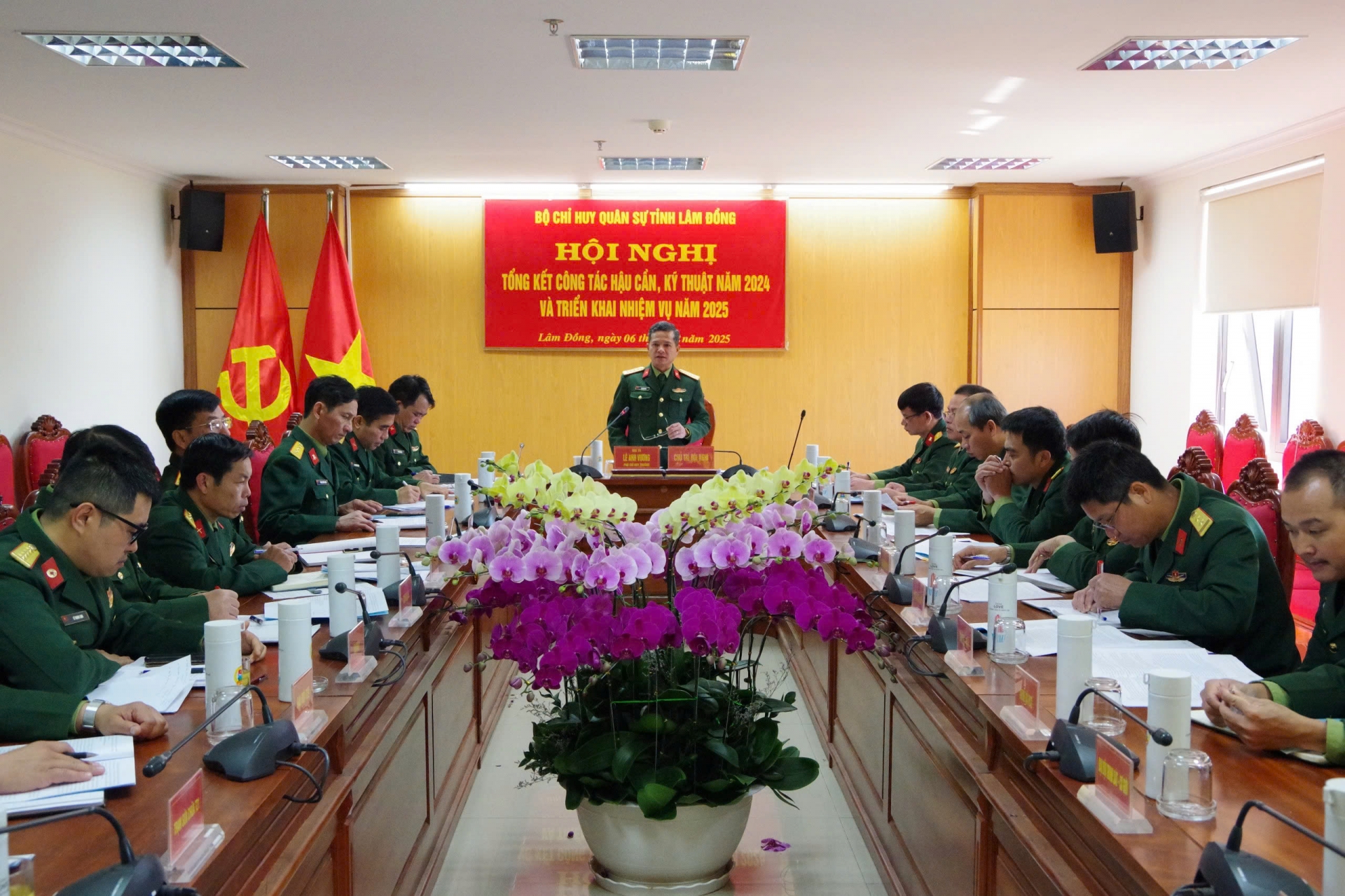 Bộ Chỉ huy quân sự tỉnh tổng kết công tác hậu cần, kỹ thuật