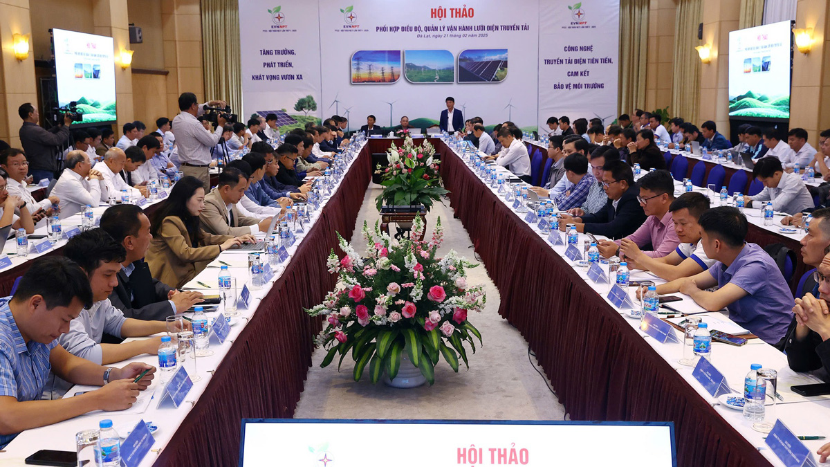 Phối hợp, điều độ, quản lý vận hành lưới điện truyền tải giữa các nhà máy năng lượng tái tạo tại miền Trung - Tây Nguyên