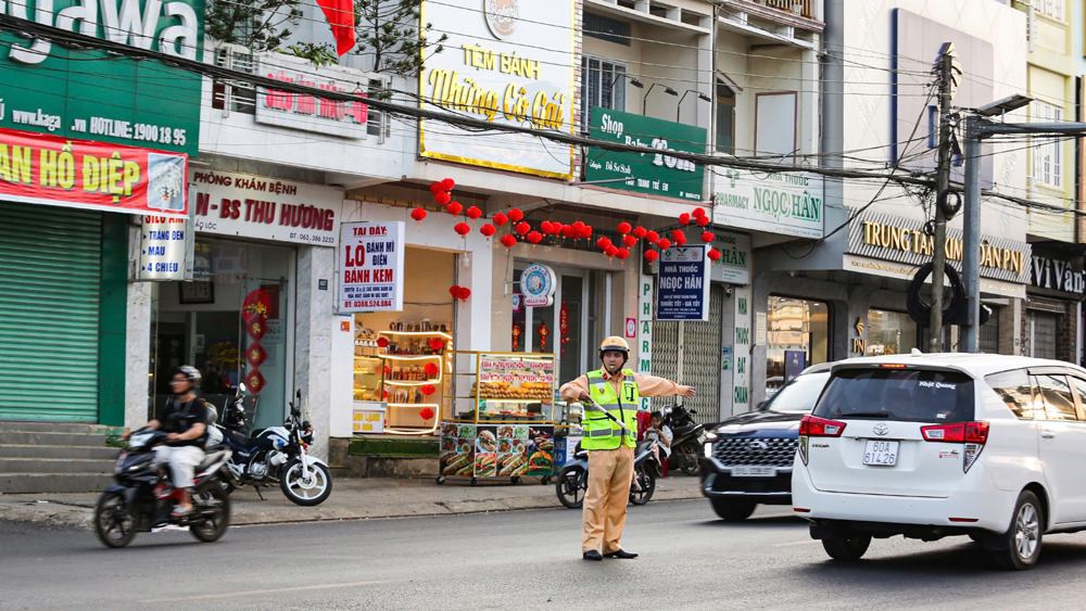 Lâm Đồng đảm bảo an toàn giao thông 9 ngày Tết