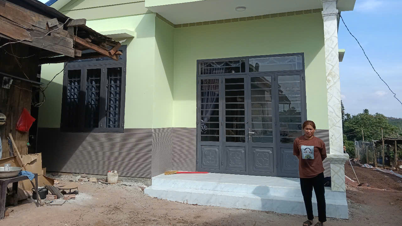 Niềm vui trong những căn nhà mới