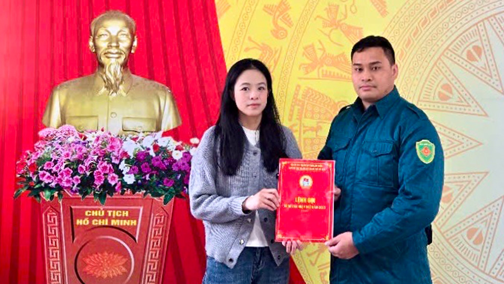Nguyện cống hiến sức trẻ cho Tổ quốc