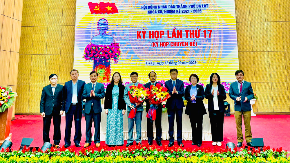 Đồng chí Trần Đức Nam được bầu giữ chức Phó Chủ tịch HĐND TP Đà Lạt
