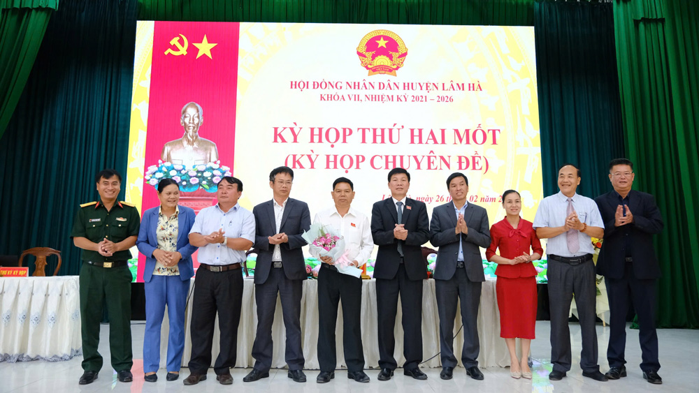 Lâm Hà có tân Phó Chủ tịch HĐND huyện