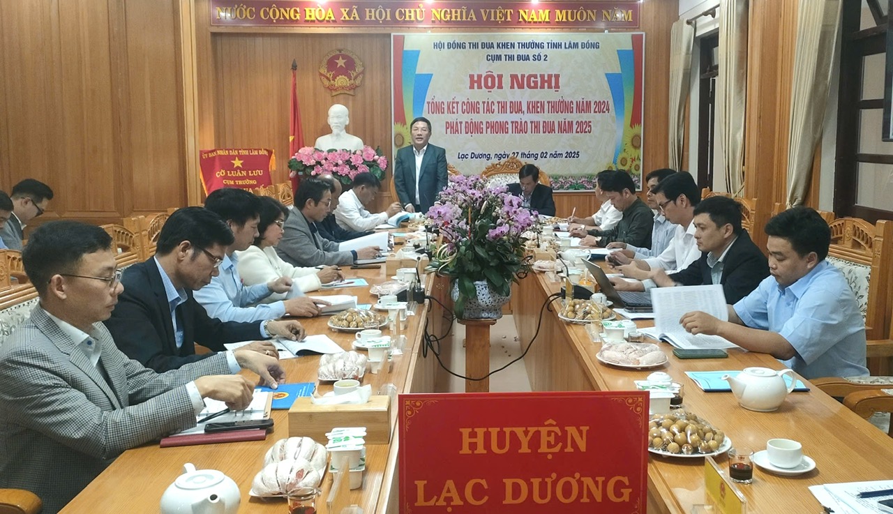 Cụm thi đua số 2 phát động phong trào thi đua năm 2025