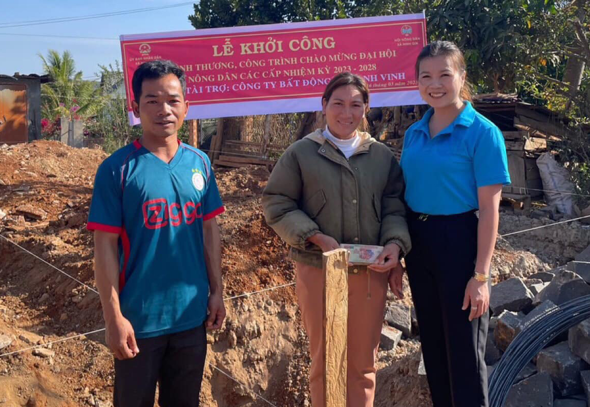 Khởi công xây dựng Mái ấm nông dân