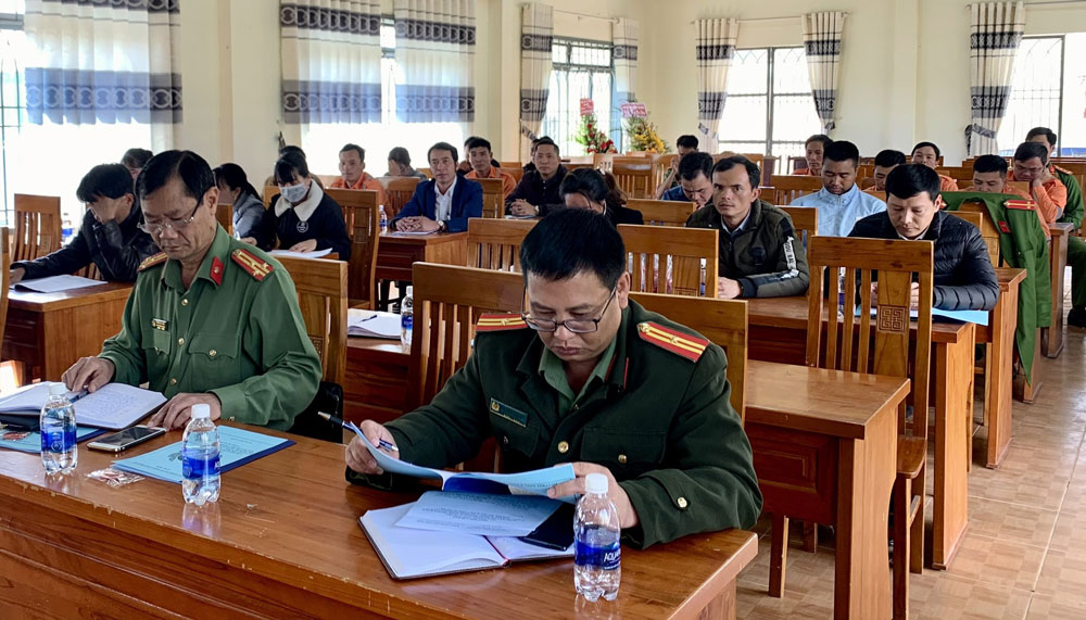 Lạc Dương: Đánh giá hiệu quả và ra mắt các mô hình mới về an ninh trật tự tại buôn làng