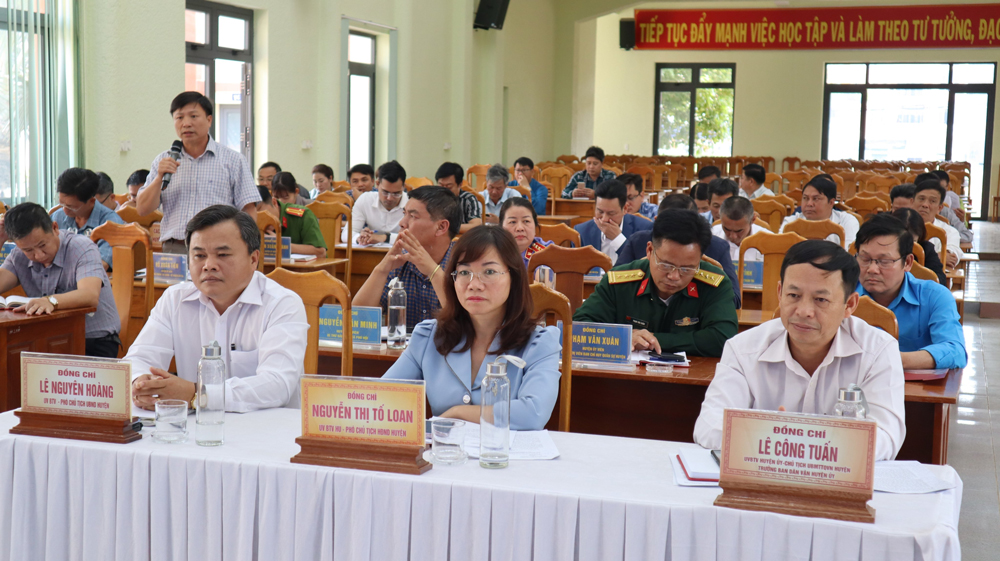 Đức Trọng: Phấn đấu đến hết quý II/2023, tất cả các chỉ tiêu về kinh tế - xã hội đều đạt trên 55% kế hoạch