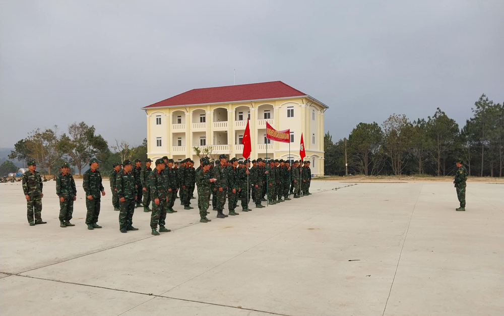 Trung đoàn Bộ binh 994 hưởng ứng Ngày chạy Olympic vì sức khoẻ toàn dân
