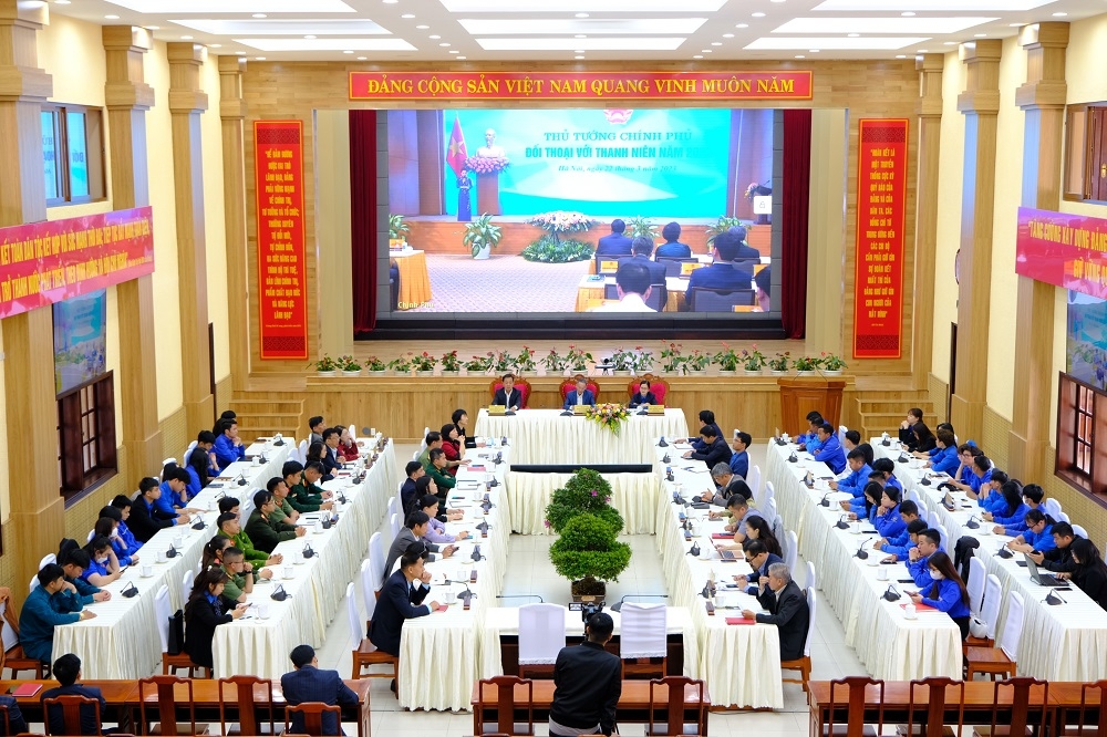 Thủ tướng Phạm Minh Chính đối thoại với thanh niên