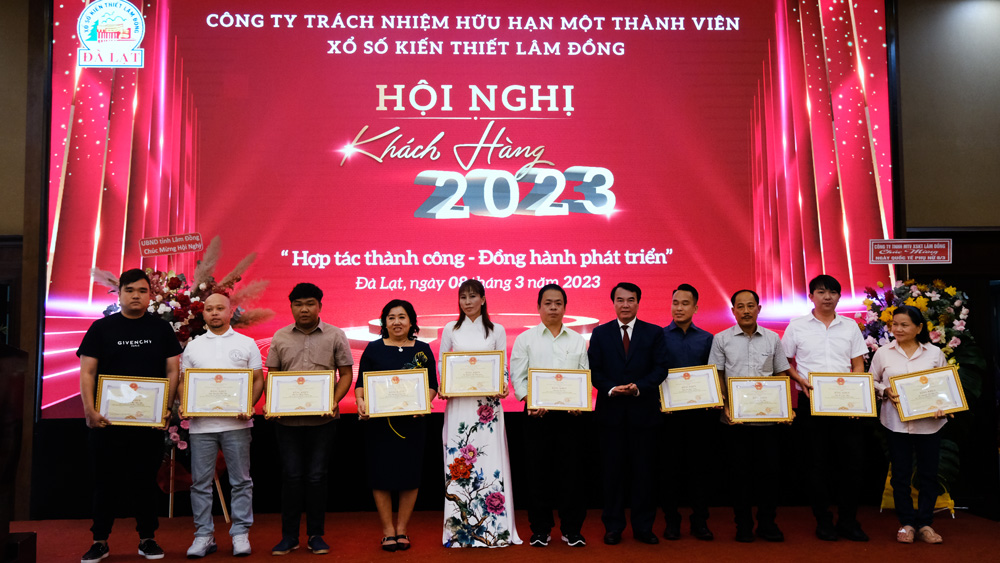 Doanh thu tiêu thụ vé số Đà Lạt - Lâm Đồng đạt 5.471 tỷ đồng