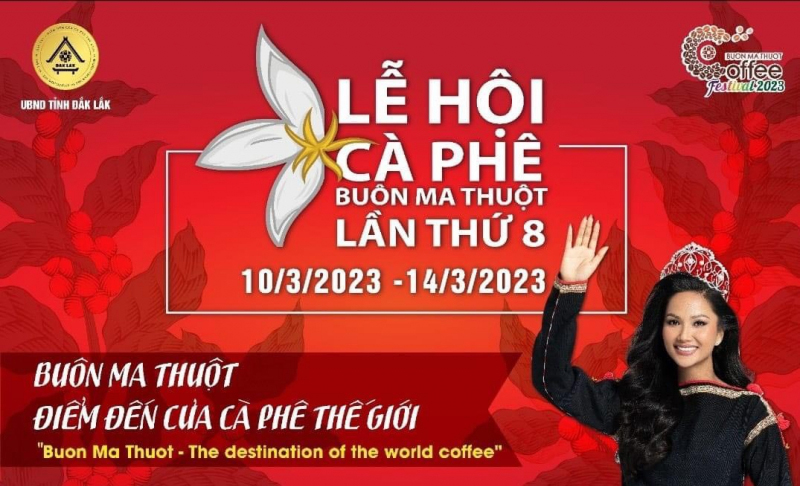 Tối 10/3, khai mạc Lễ hội Cà phê Buôn Ma Thuột