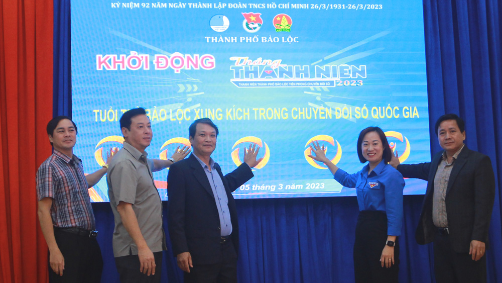 Tuổi trẻ Bảo Lộc ra quân Tháng Thanh niên