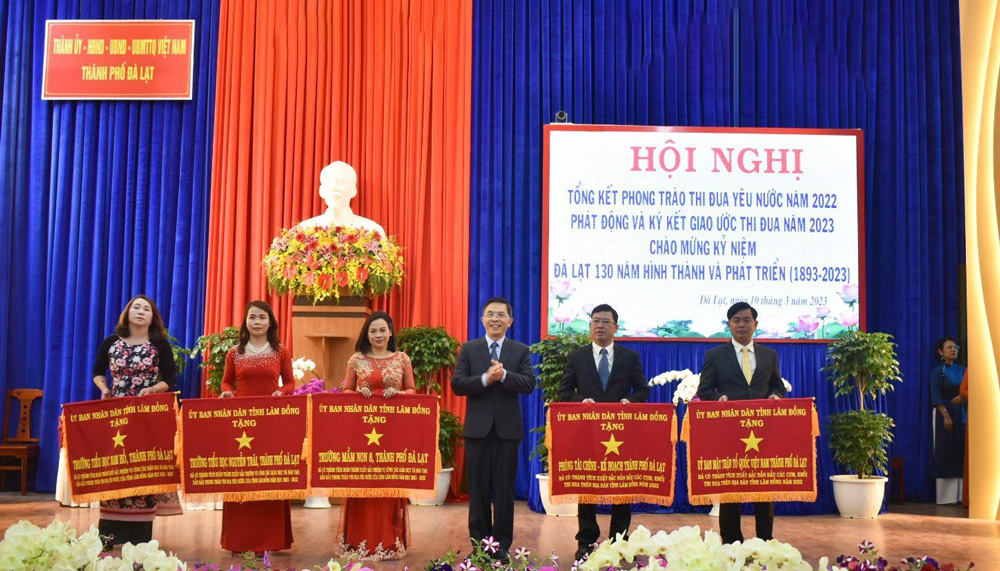 Đà Lạt: Trên 400 tập thể, cá nhân được khen thưởng trong các phong trào thi đua