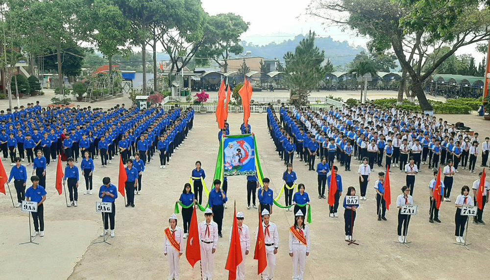 Di Linh tổ chức Ngày hội Thiếu nhi vui khỏe - Tiến bước lên đoàn