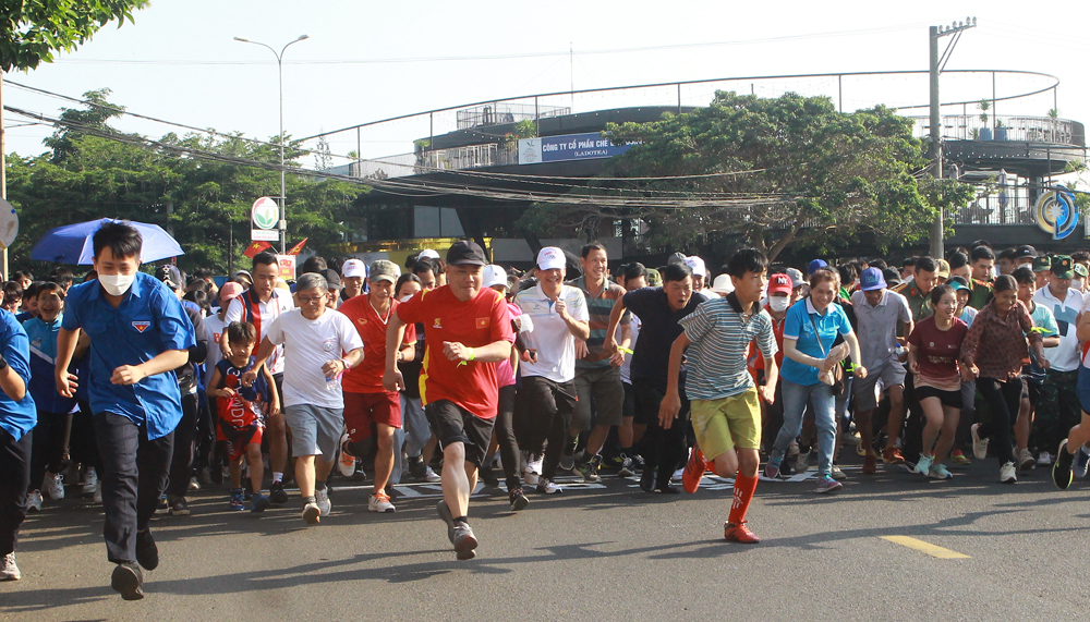 Các địa phương hưởng ứng Ngày chạy Olympic vì sức khoẻ toàn dân
