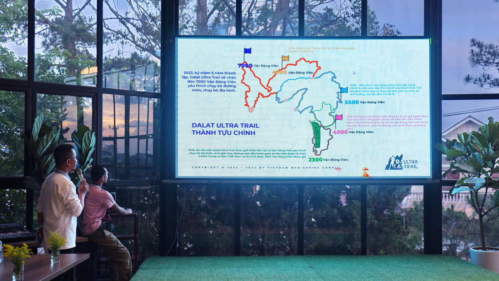 Gần 7.000 VĐV tham gia Giải chạy địa hình Dalat Ultra Trail