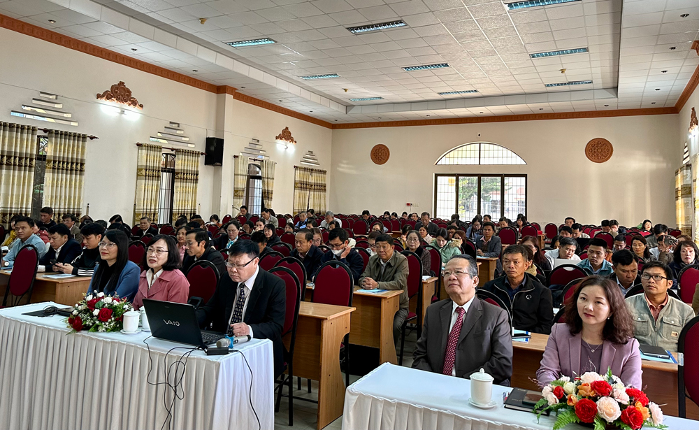 Tập huấn công tác khuyến học, khuyến tài, xây dựng xã hội học tập năm 2023