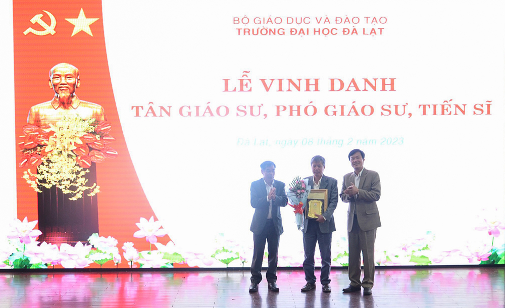 Trường Đại học Đà Lạt có Giáo sư đầu tiên