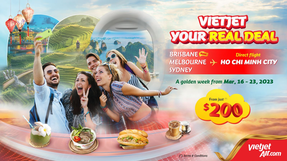 Đường bay mới bay thẳng Brisbane, Úc nay gần hơn với vé từ 0 đồng