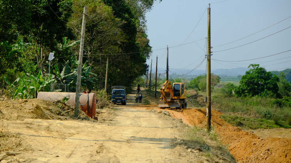 Cát Tiên: Đẩy nhanh tiến độ thi công các công trình trọng điểm