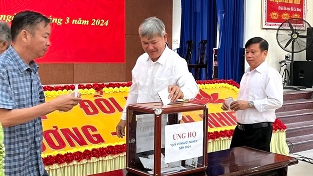 Cát Tiên: Phát động ủng hộ Quỹ “Vì người nghèo” năm 2024