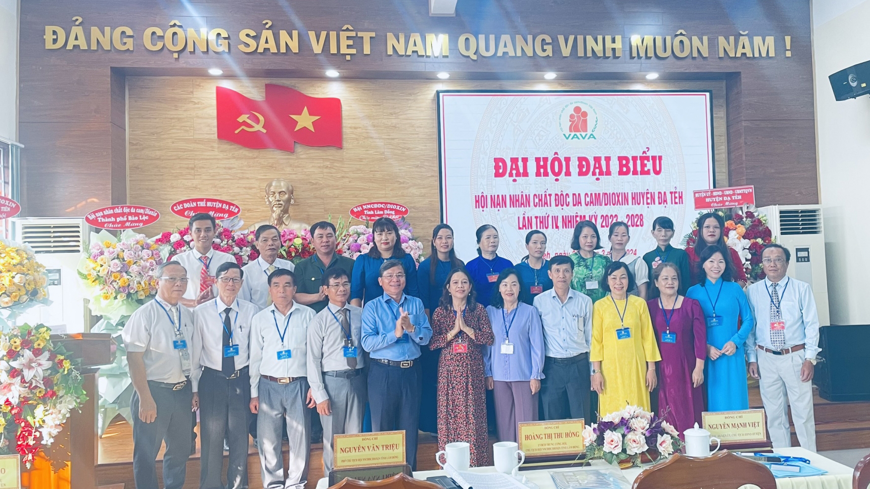 Hội Nạn nhân chất độc da cam/dioxin huyện Đạ Tẻh đại hội nhiệm kỳ 2023 – 2028