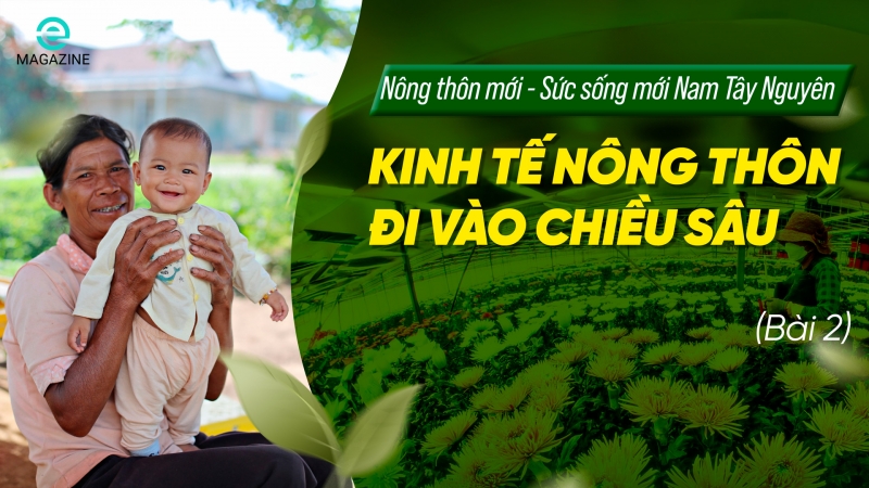 Nông thôn mới - Sức sống mới Nam Tây Nguyên (bài 2): Kinh tế nông thôn đi vào chiều sâu